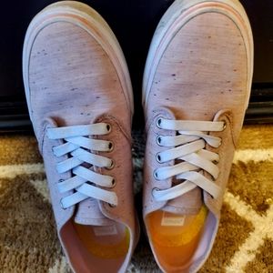 Ladies, Van's 9 1/2 pink causal shoes